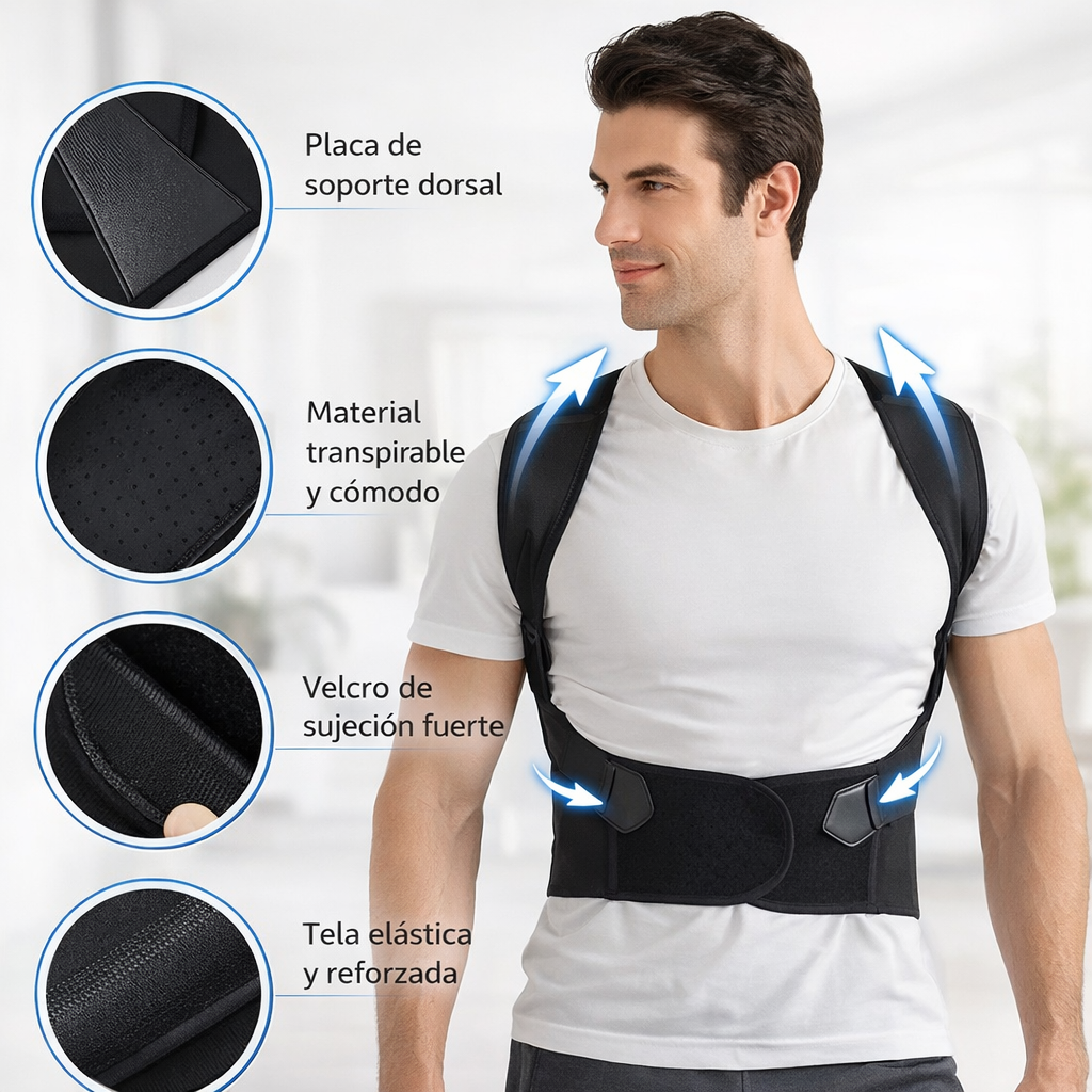 PosturePro®-Corrector de postura ergonómico